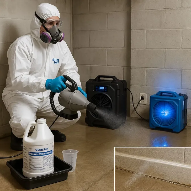 Sanitization and Odor Removal process in Oskaloosa, IA