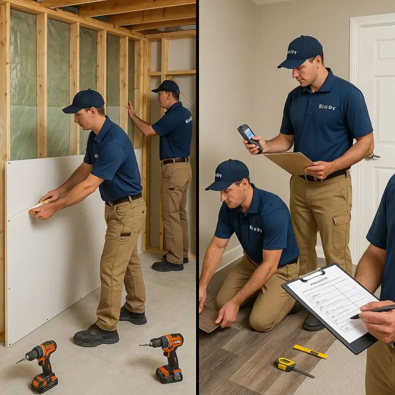 Repairs and Reconstruction process in Oskaloosa, IA